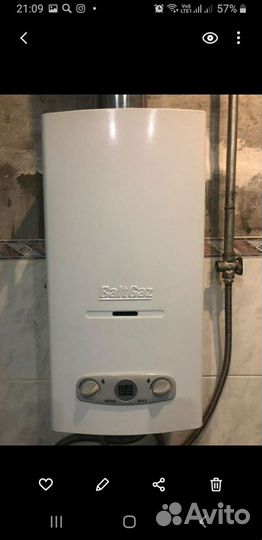 Проточный газовый водонагреватель (газов. колонка)