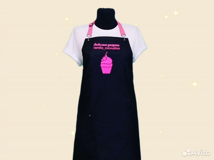 Фартук для кафе с логотипом
