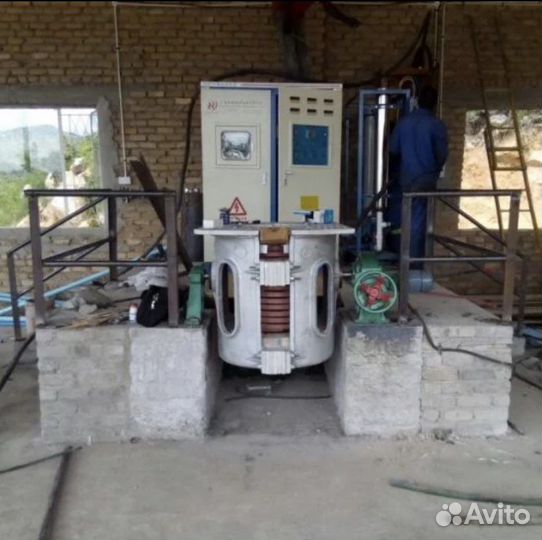 Плавильная печь на 250 кг стали