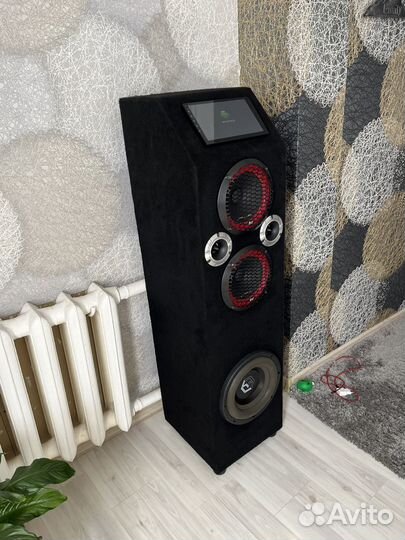 Блютуз колонка с сабом