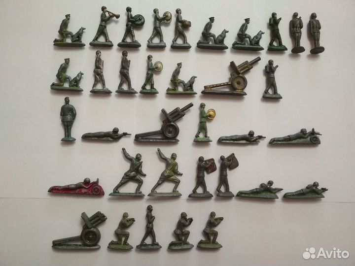 Солдатики СССР. Солдатики зми. Набор 2
