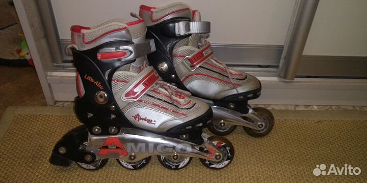 Роликовые коньки раздвижные