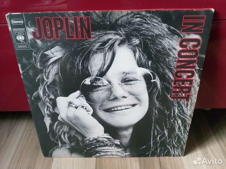 Janis Joplin - In Concert 1972 винил пластинка LP