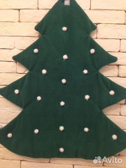 Елочка с игрушками из фетра