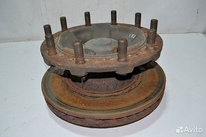 Ступица, дисковые тормоза, передний мост, левая re