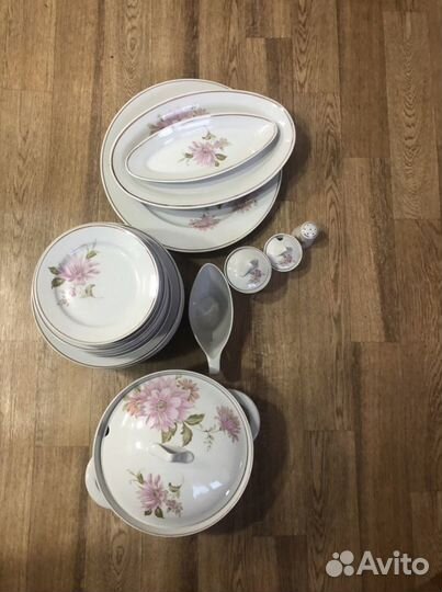 Столовый сервиз фарфор