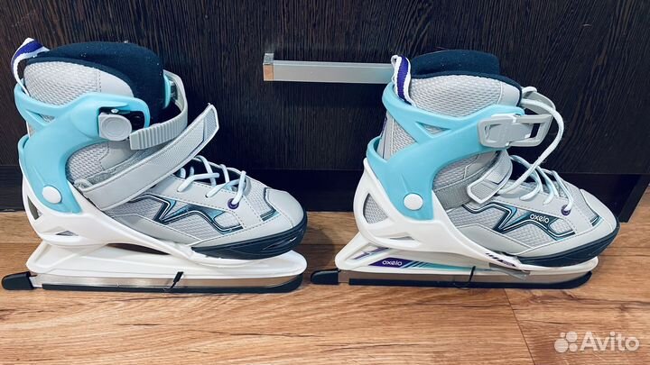 Коньки раздвижные для девочки р. 35-38