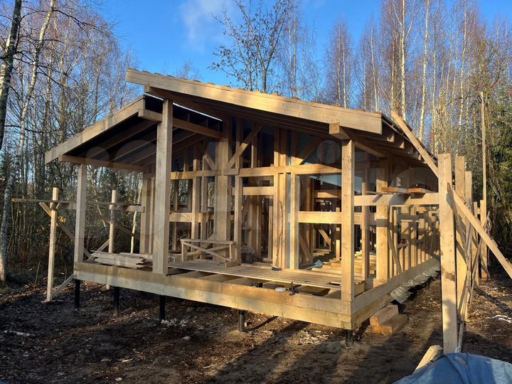 Дом 63 м² на участке 10 сот.