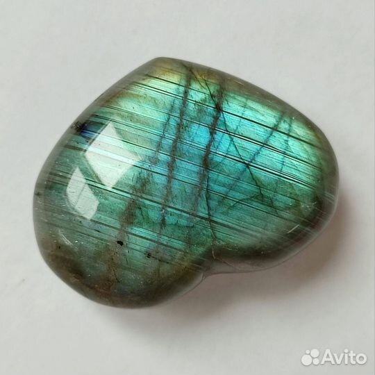 Лабрадорит сердце минерал 45г