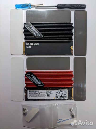 SSD Samsung PM9A1 1Tb (980 PRO OEM) + радиатор