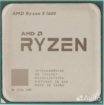 Процессор amd ryzen 5 1600