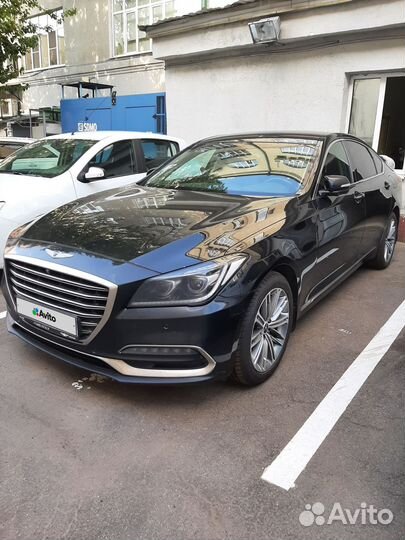 Genesis G80 2.0 AT, 2017, 177 849 км