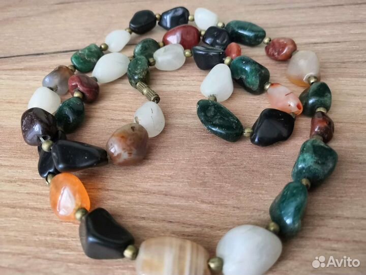 Бусы СССР Самоцветы 60-е