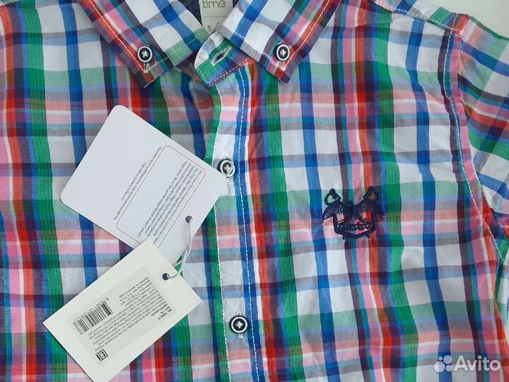 Рубашка для мальчика 110