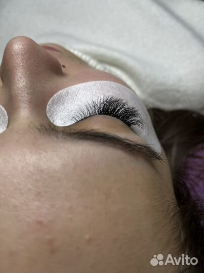 Наращивание ресниц на дому
