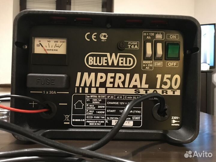 Зарядное устройство blueweld imperial 150 1400w