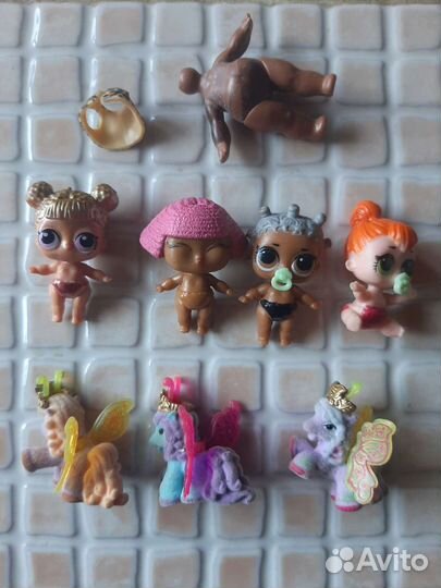 Куклы сестрички лол и понички