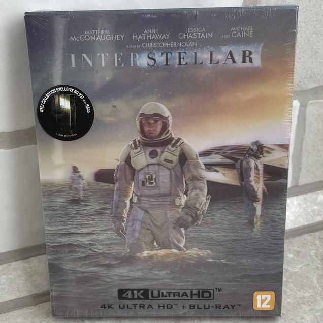 Интерстеллар 4K Blu-ray Fullslip steelbook импорт