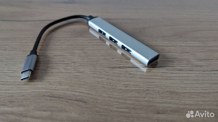 Адаптер 4 usb-type-c