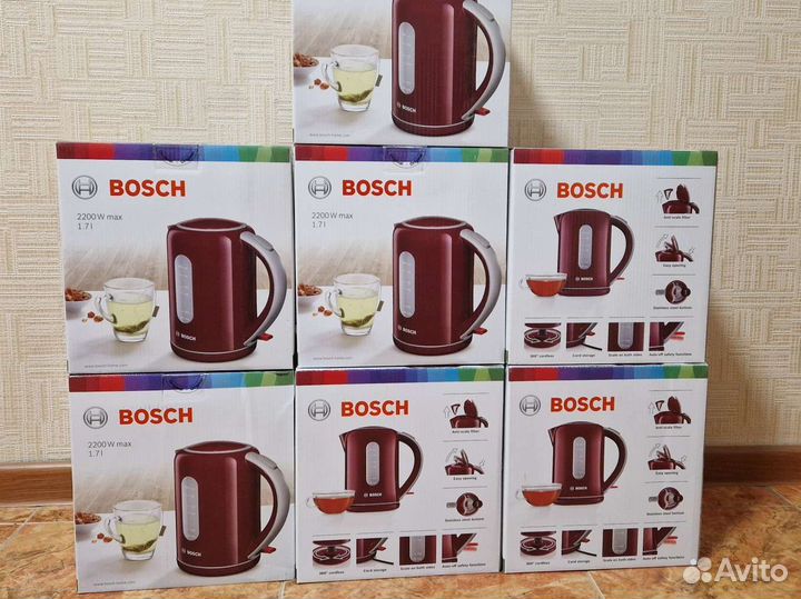 Чайник электрический Bosch TWK7604 (Новый)