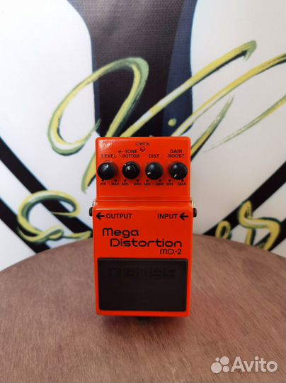 Гитарная педаль boss MD-2 Идеал.сост