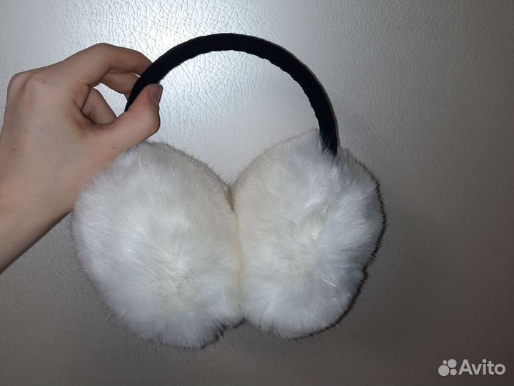 Меховые наушники