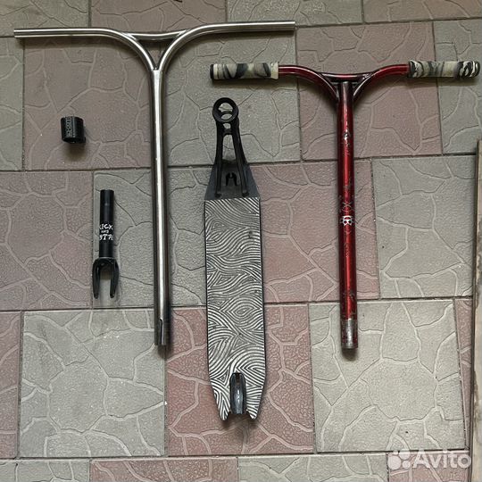 Запчасти на трюковой самокат