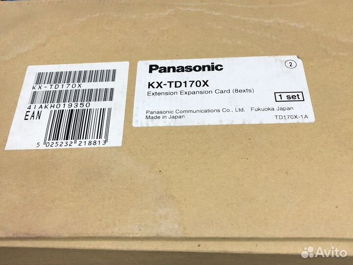 Плата расширения для атс Panasonic KX-TD170X