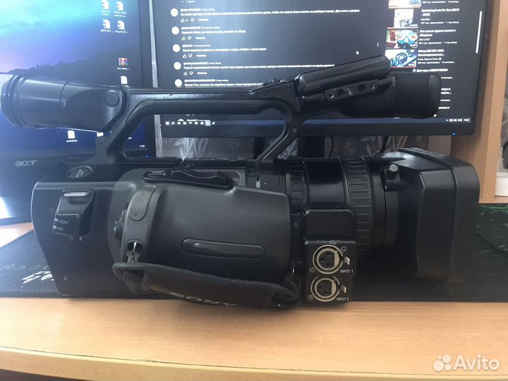 Видеокамера sony hdr z1e