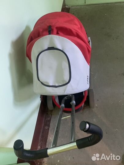 Детский 3х колесный велосипед с ручкой