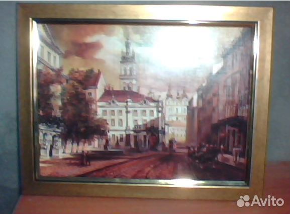 Два постера Виды Львова 27,5х22 см.Цена за два