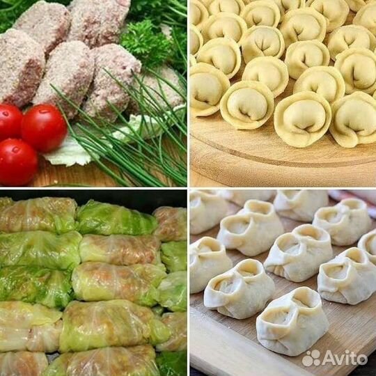 Пельмени, домашние полуфабрикаты халяль