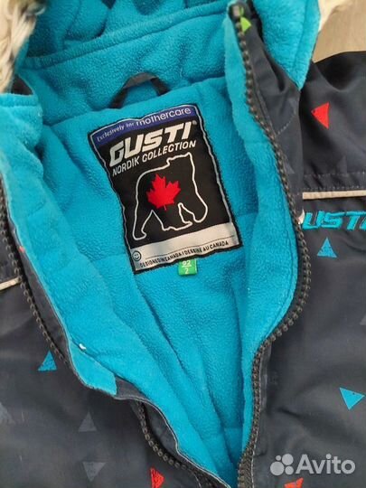 Комбинезон демисезонный 92 gusti, полукомбинезон