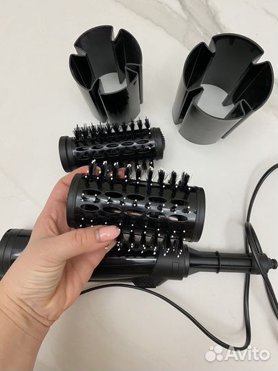 Фен щетка для волос babyliss бу