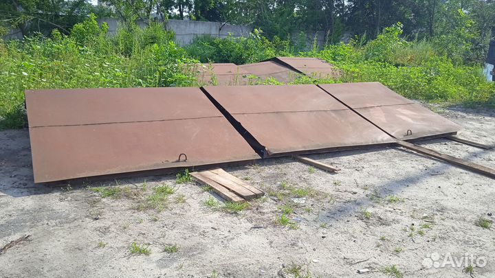 Крыша от металлического гаража