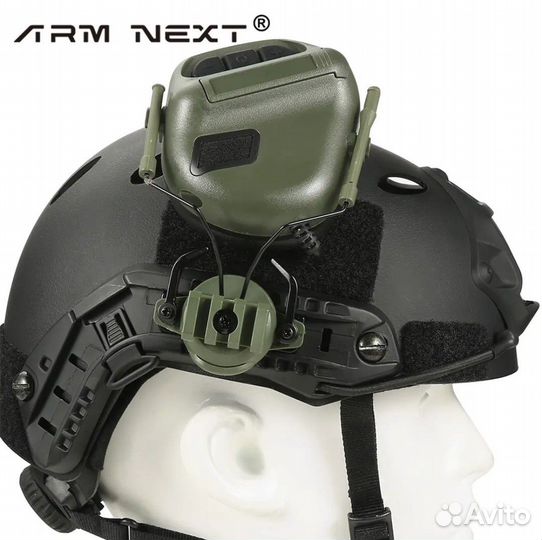 Крепления для активных наушников на рельсы