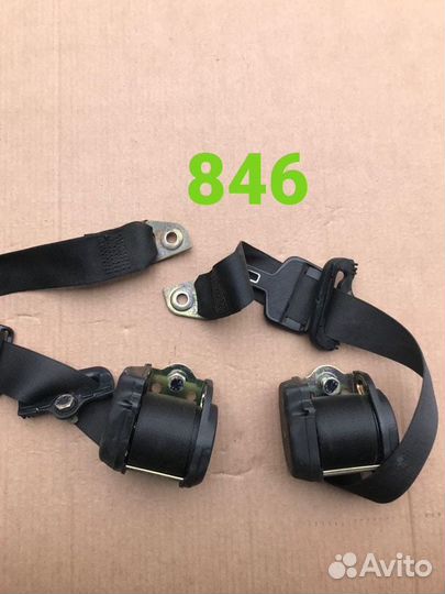 Задние ремни безопасности Мерседес W124 купе(846)