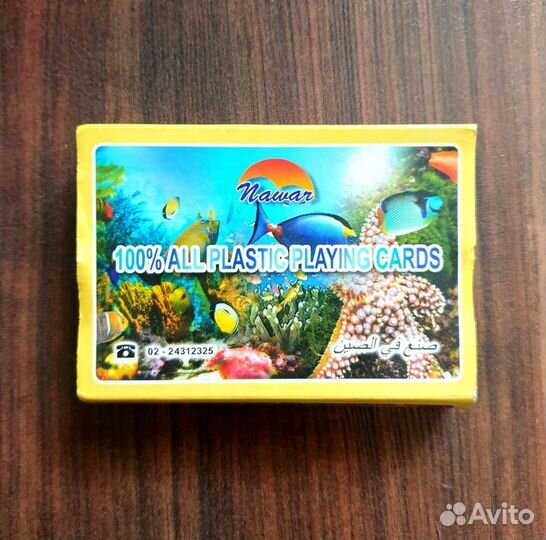 Игральные карты Египет рыбы