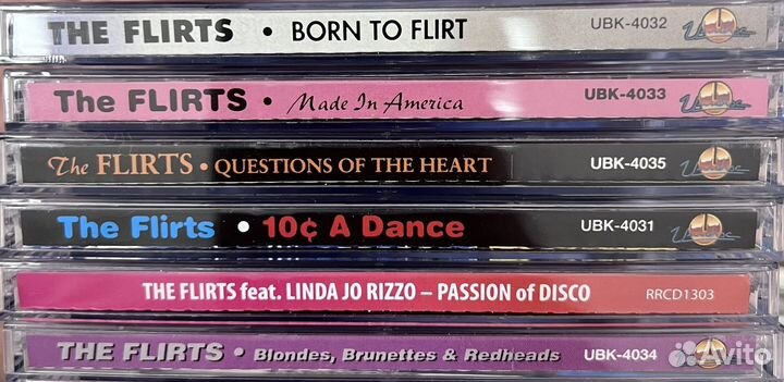 Музыкальные cd диски The Flirts