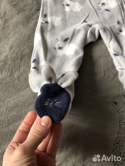 Флисовый комбинезон