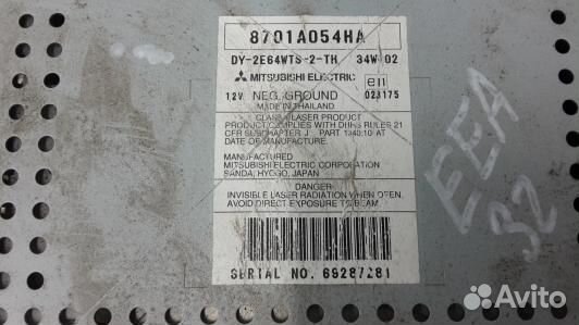 Магнитола mitsubishi L200 K4T (EEA32I401)