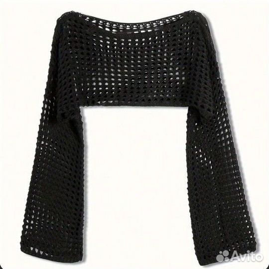 Кофта в сетку