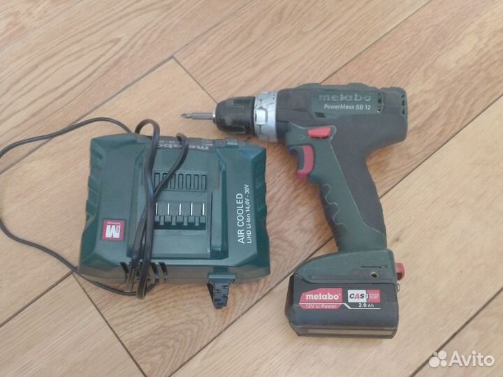 Шуруповерт metabo powermaxx SB12