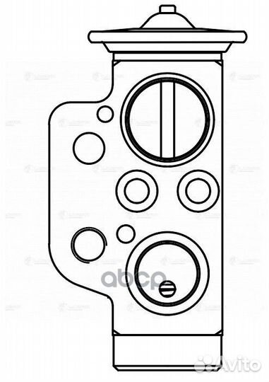 Клапан кондиционера расширительный VW Touareg II