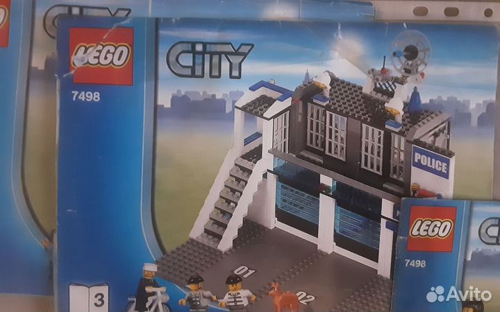 Lego полицейский участок 7498