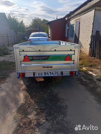 Прицеп 2.5м на 1.3м высота борта 52см