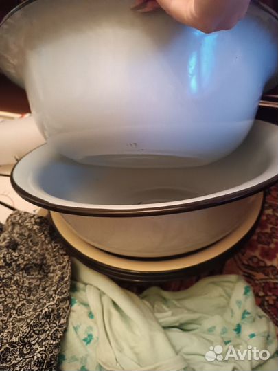 Таз эмалированный СССР