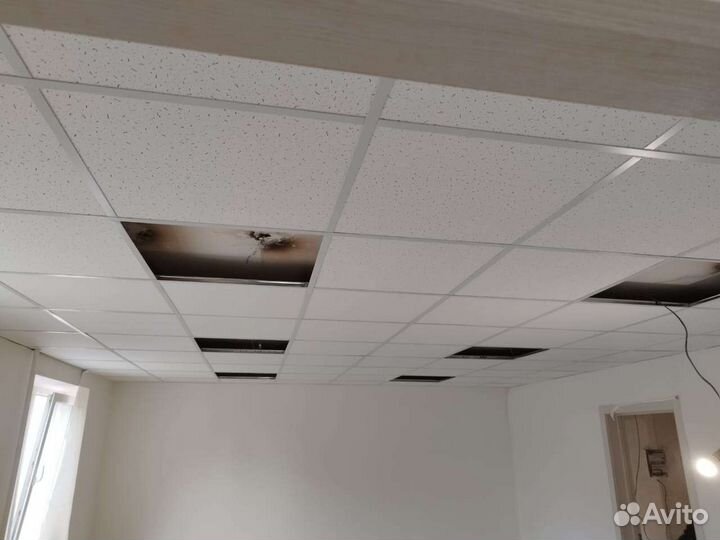 Потолки. Натяжные. Армстронг. Грильято