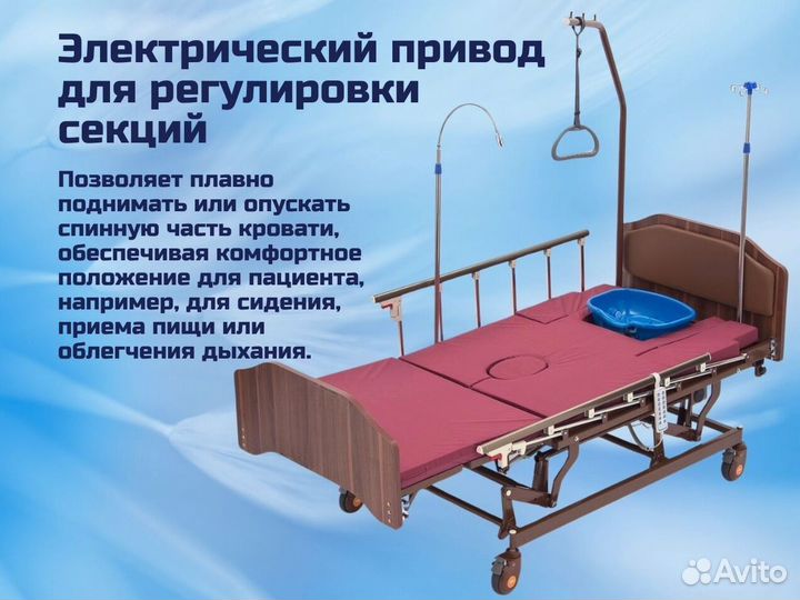 Кровать для лежачих больных