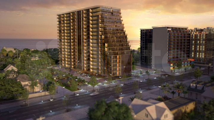 Своб. планировка, 40 м² (Грузия)